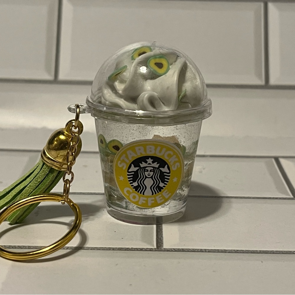 Starbucks Inspired keychain